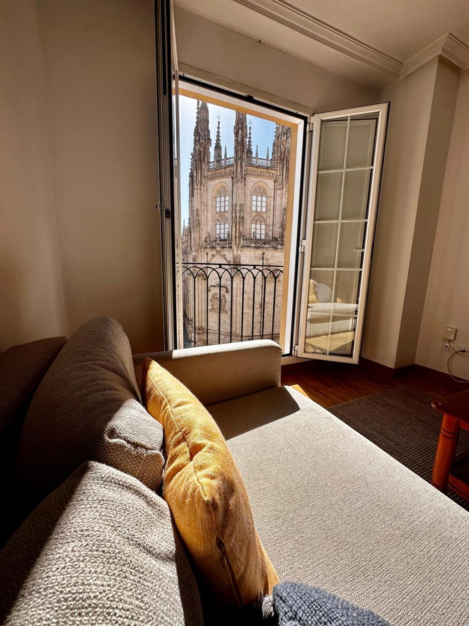 Atuaire Home Balcon Con Vistas A La Catedral De Burgo 외부 사진